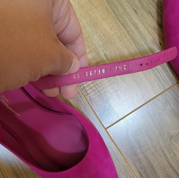 Salvatore Ferragamo Ortensia Mary Jane Pump, Pink, size US 7.5C - Picture 6 of 9